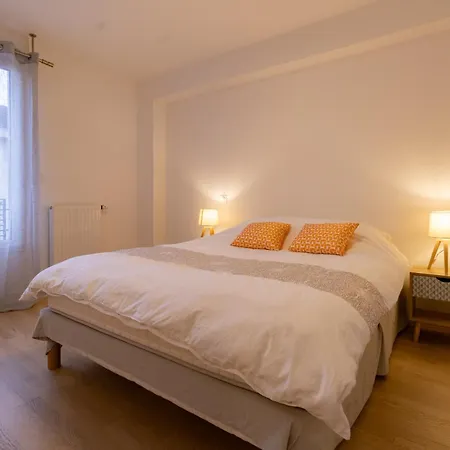 Apartment T3 Lejeune, Hypercentre, Calme, Fibre, Balcon, 5 Min A Pied Metro Compans-caffarelli *